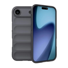 Gigapack Szilikon telefonvédő (ütésállóság, kameravédő, 3D) SÖTÉTSZÜRKE Apple iPhone 17 Air tok és táska