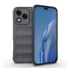 Gigapack Szilikon telefonvédő (ütésállóság, kameravédő, 3D) SÖTÉTSZÜRKE Honor 400 Lite