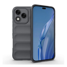 Gigapack Szilikon telefonvédő (ütésállóság, kameravédő, 3D) SÖTÉTSZÜRKE Honor 400 Lite tok és táska