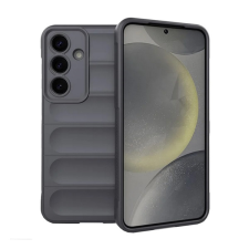 Gigapack Szilikon telefonvédő (ütésállóság, kameravédő, 3D) SÖTÉTSZÜRKE Samsung Galaxy S25 Plus (SM-S936) tok és táska