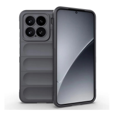 Gigapack Szilikon telefonvédő (ütésállóság, kameravédő, 3D) SÖTÉTSZÜRKE Xiaomi 15 tok és táska