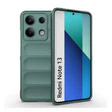 Gigapack Szilikon telefonvédő (ütésállóság, kameravédő, 3D) SÖTÉTZÖLD Xiaomi Redmi Note 13 4G tok és táska