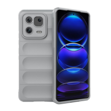 Gigapack Szilikon telefonvédő (ütésállóság, kameravédő, 3D) VILÁGOSSZÜRKE tok és táska