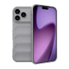 Gigapack Szilikon telefonvédő (ütésállóság, kameravédő, 3D) VILÁGOSSZÜRKE Apple iPhone 17 Pro "Gigapack csomagolás" (GP-173662) (GP-173662)
