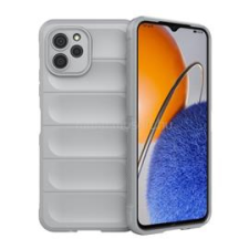 Gigapack Szilikon telefonvédő (ütésállóság, kameravédő, 3D) VILÁGOSSZÜRKE (GP-136845) tok és táska