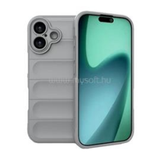 Gigapack Szilikon telefonvédő (ütésállóság, kameravédő, 3D) VILÁGOSSZÜRKE (GP-173660) tok és táska