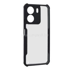 Gigapack Szilikon telefonvédő (ütésállóság, légpárnás sarok, akril hátlap, kameravédő) FEKETE (GP-156024) tok és táska