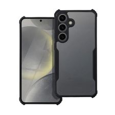 Gigapack Szilikon telefonvédő (ütésállóság, légpárnás sarok, akril hátlap, kameravédő) FEKETE Realme C61 4G tok és táska