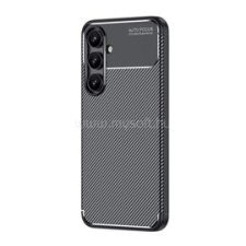 Gigapack Szilikon telefonvédő (ütésállóság, légpárnás sarok, karbon minta) FEKETE (GP-161664) tok és táska