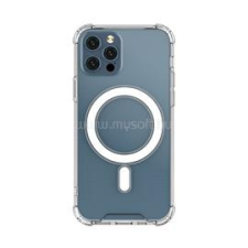 Gigapack Szilikon telefonvédő (ütésállóság, légpárnás sarok, MagSafe) ÁTLÁTSZÓ (GP-109253) tok és táska