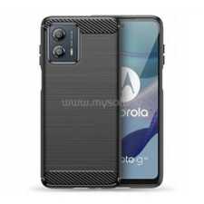 Gigapack Szilikon telefonvédő (ütésállóság, légpárnás sarok, szálcsiszolt, karbon minta) FEKETE (GP-136241) tok és táska