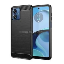 Gigapack Szilikon telefonvédő (ütésállóság, légpárnás sarok, szálcsiszolt, karbon minta) FEKETE (GP-149088) tok és táska