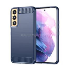 Gigapack Szilikon telefonvédő (ütésállóság, légpárnás sarok, szálcsiszolt, karbon minta) SÖTÉTKÉK (GP-134638) tok és táska