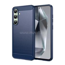 Gigapack Szilikon telefonvédő (ütésállóság, légpárnás sarok, szálcsiszolt, karbon minta) SÖTÉTKÉK (GP-161670) tok és táska