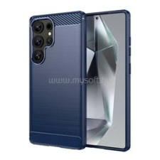 Gigapack Szilikon telefonvédő (ütésállóság, légpárnás sarok, szálcsiszolt, karbon minta) SÖTÉTKÉK (GP-165210) tok és táska