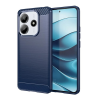 Gigapack Szilikon telefonvédő (ütésállóság, légpárnás sarok, szálcsiszolt, karbon minta) SÖTÉTKÉK Xiaomi Redmi Note 14 5G "Gigapack csomagolás" (GP-166770) (GP-166770)