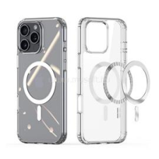 Gigapack Szilikon telefonvédő (ütésállóság, MagSafe) ÁTLÁTSZÓ (GP-160165) tok és táska