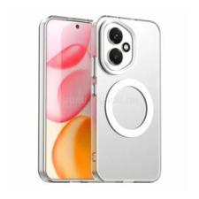 Gigapack Szilikon telefonvédő (ütésállóság, műanyag hátlap, kameravédő, MagSafe, matt) ÁTLÁTSZÓ (GP-171943) tok és táska