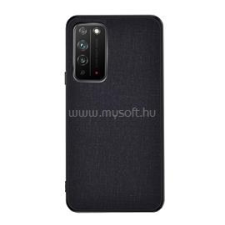 Gigapack Szilikon telefonvédő (ütésállóság, textil hátlap) FEKETE (GP-99089) tok és táska