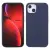 Gigapack Szilikon tok mikrofiber belső matt iPhone 13 sötétkék GP-122981
