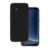 Gigapack Szilikon tok mikrofiber belső matt Samsung Galaxy S8 Plus fekete GP-191404