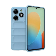 Gigapack Tecno Spark 20C szilikon telefonvédő (ütésállóság, kameravédő, 3d) világoskék tok és táska