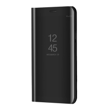 Gigapack Tok álló (aktív FLIP, oldalra nyíló, asztali tartó funkció, tükrös felület, Mirror View Case) FEKETE Samsung Galaxy A14 5G (SM-A146), Samsung Galaxy A14 4G (SM-A145) tok és táska