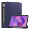 Gigapack Tok álló, bőr hatású (aktív FLIP, oldalra nyíló, TRIFOLD, asztali tartó, ceruza tartó) SÖTÉTKÉK Lenovo Idea Tab Pro (TB373FU) WIFI