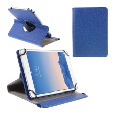 Gigapack Tok álló, bőr hatású (FLIP, asztali tartó funkció, univerzális, 360°-ban forgatható, 9-10" méret) SÖTÉTKÉK [Alcatel 1T 10.1 WIFI (OT-8091)] (5996457839445) - Tablet tok tablet tok