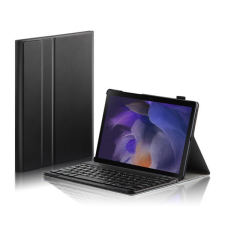 Gigapack Tok álló, bőr hatású (FLIP, bluetooth billentyűzet, asztali tartó funkció, QWERTY, angol nyelvű) FEKETE [Samsung Galaxy Tab A8 10.5 LTE ... tablet tok