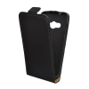 Gigapack Tok álló, bőr hatású (FLIP, lefelé nyíló, szilikon tartó) FEKETE Samsung Galaxy Trend 2 (SM-G313), Samsung Galaxy Ace NXT (SM-G313H), Samsung Galaxy Trend 2 Lite (SM-G318H)
