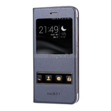 Gigapack Tok álló, bőr hatású (FLIP, oldalra nyíló, ablakos) SÖTÉTKÉK (GP-72723) tok és táska