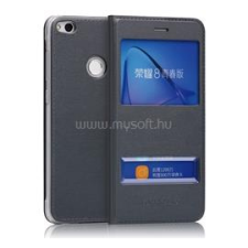 Gigapack Tok álló, bőr hatású (FLIP, oldalra nyíló, ablakos) SÖTÉTSZÜRKE (GP-70970) tok és táska