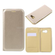 Gigapack Tok álló, bőr hatású (FLIP, oldalra nyíló) ARANY (GP-68479) tok és táska