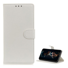 Gigapack Tok álló, bőr hatású (FLIP, oldalra nyíló, asztali tartó funkció, prémium) FEHÉR [Samsung Galaxy S20 Ultra 5G (SM-G988B)] (5996457930074) tok és táska