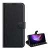 Gigapack Tok álló, bőr hatású (FLIP, oldalra nyíló, asztali tartó funkció, prémium) FEKETE Vivo V21 5G