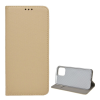 Gigapack Tok álló, bőr hatású (FLIP, oldalra nyíló, asztali tartó funkció, rombusz minta) ARANY Apple iPhone 12 Pro Max