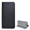 Gigapack Tok álló, bőr hatású (FLIP, oldalra nyíló, asztali tartó funkció, rombusz minta) FEKETE Nokia 230