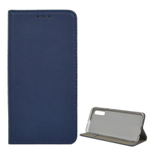 Gigapack Tok álló, bőr hatású (FLIP, oldalra nyíló, asztali tartó funkció) SÖTÉTKÉK [Samsung Galaxy A50s (SM-A507F)] tok és táska
