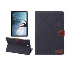 Gigapack Tok álló, bőr hatású (FLIP, oldalra nyíló, asztali tartó funkció, textil bevonat) SÖTÉTKÉK Samsung Galaxy Tab S4 10.5 WIFI (SM-T830), Samsung Galaxy Tab S4 10.5 LTE (SM-T835) tablet tok