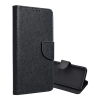 Gigapack Tok álló, bőr hatású (FLIP, oldalra nyíló, asztali tartó, kártyazseb, textil hatás) FEKETE Samsung Galaxy S25 (SM-S931) " csomagolás" (GP-166960) (GP-166960)