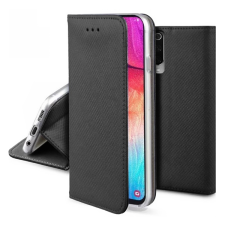 Gigapack Tok álló, bőr hatású (FLIP, oldalra nyíló, asztali tartó, rombusz) FEKETE Sony Xperia 10 V (XQ-DC54) tok és táska