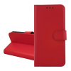 Gigapack Tok álló, bőr hatású (FLIP, oldalra nyíló, kártyazseb, asztali tartó) PIROS Motorola Moto E22 (XT2239)