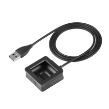 Gigapack Töltőkábel USB (mágneses, 100cm) FEKETE Fitbit Blaze " csomagolás" (GP-161745) (GP-161745) mobiltelefon kellék