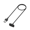 Gigapack Töltőkábel USB (mágneses, 100cm) FEKETE Fitbit Luxe / Charge 5 " csomagolás" (GP-161746) (GP-161746)