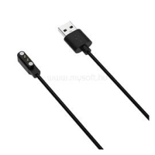 Gigapack Töltőkábel USB (mágneses, 120cm) FEKETE (GP-177316) mobiltelefon kellék