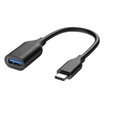 Gigapack USB-C apa - USB-A anya 3.0 Adat kábel - Fekete kábel és adapter