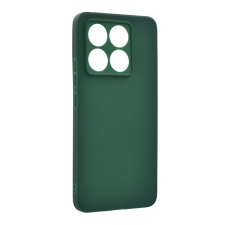 Gigapack Xiaomi 14T Pro szilikon telefonvédő (matt) sötétzöld tok és táska
