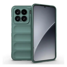 Gigapack Xiaomi 15 szilikon telefonvédő (ütésállóság, kameravédő, 3d) sötétzöld tok és táska