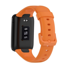 Gigapack Xiaomi Mi Band 7 Pro pótszíj (egyedi méret, szilikon, állítható) narancssárga okosóra kellék
